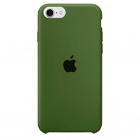 Чехол (copy) Silicone Case для Iphone SE 2020 Army green